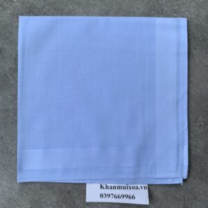 Khăn mùi xoa T45 da trời