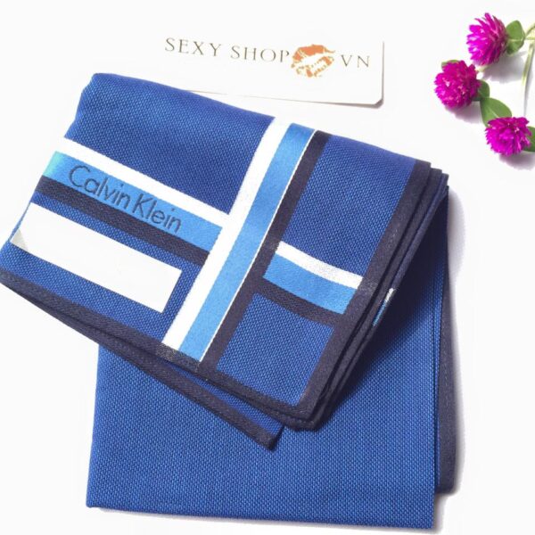 Khăn mùi xoa Calvin Klein 22 kèm hộp - Ảnh 9