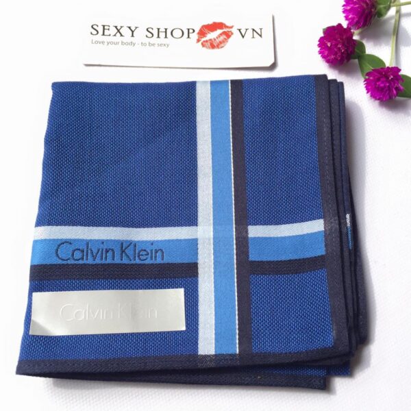 Khăn mùi xoa Calvin Klein 22 kèm hộp - Ảnh 7