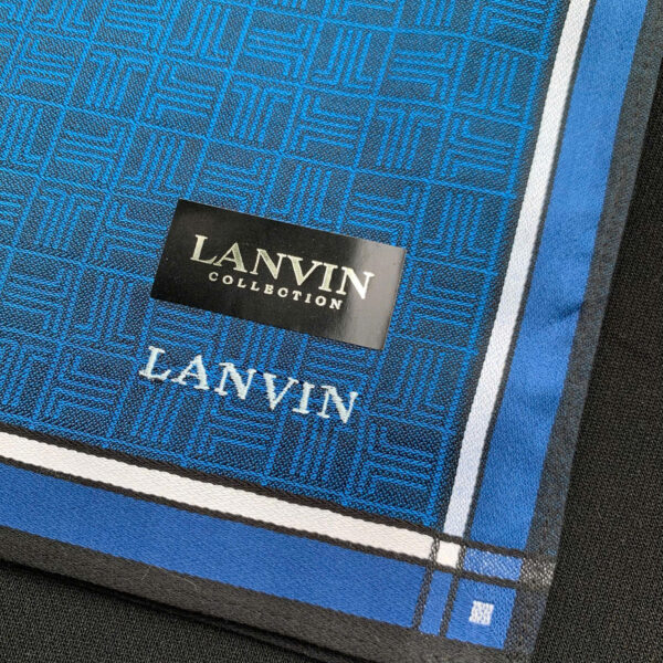 Khăn mùi xoa LANVIN 3 - thương hiệu Pháp lâu đời - Ảnh 3
