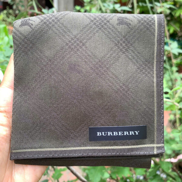 Khăn mùi xoa Nhật BURBERRY 7 ko hộp - Ảnh 9