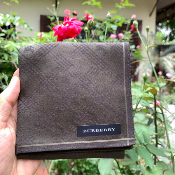 Khăn mùi xoa Nhật BURBERRY 7 ko hộp - Ảnh 8