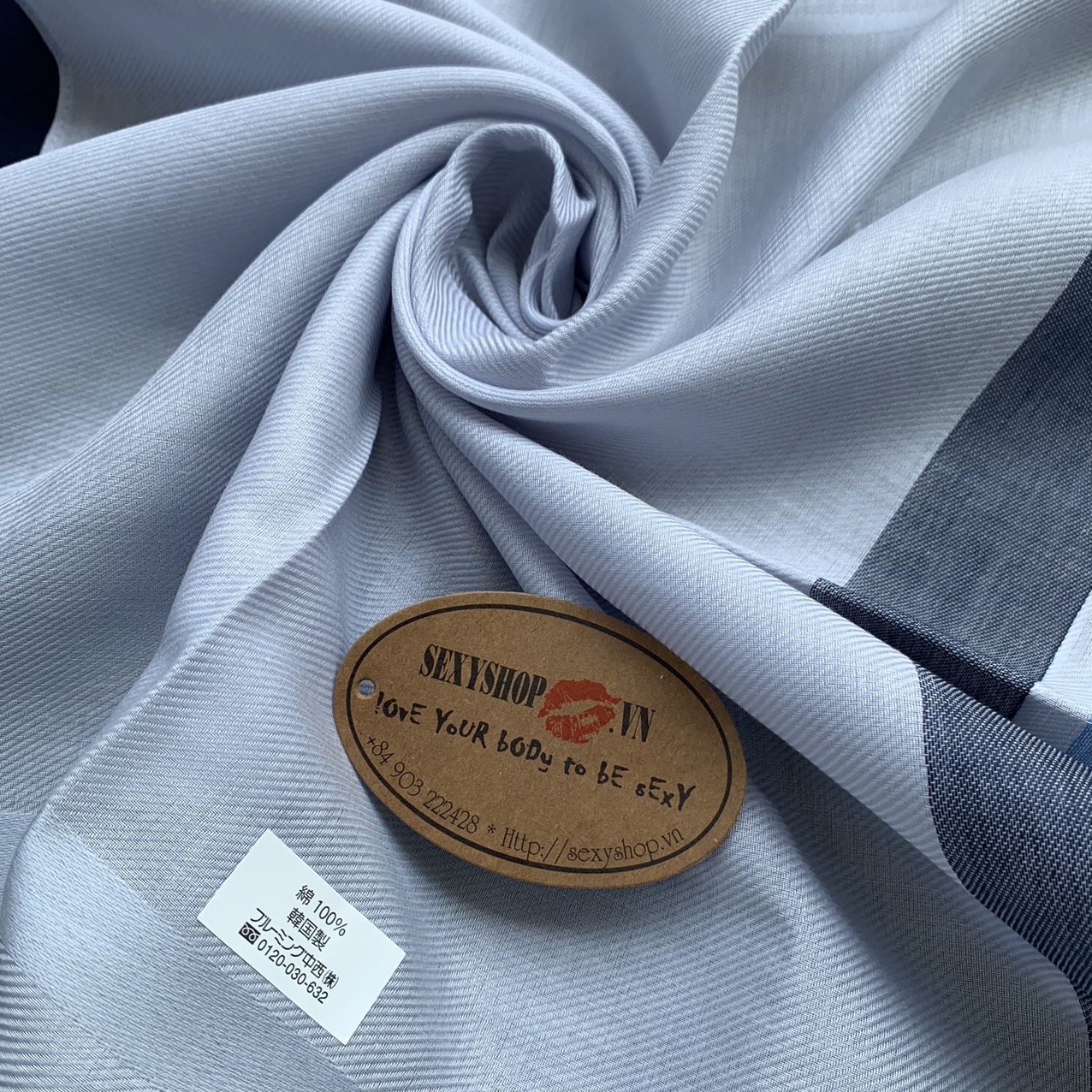 Khăn mùi xoa CALVIN KLEIN - 48x48cm made in Korean - Ảnh 4