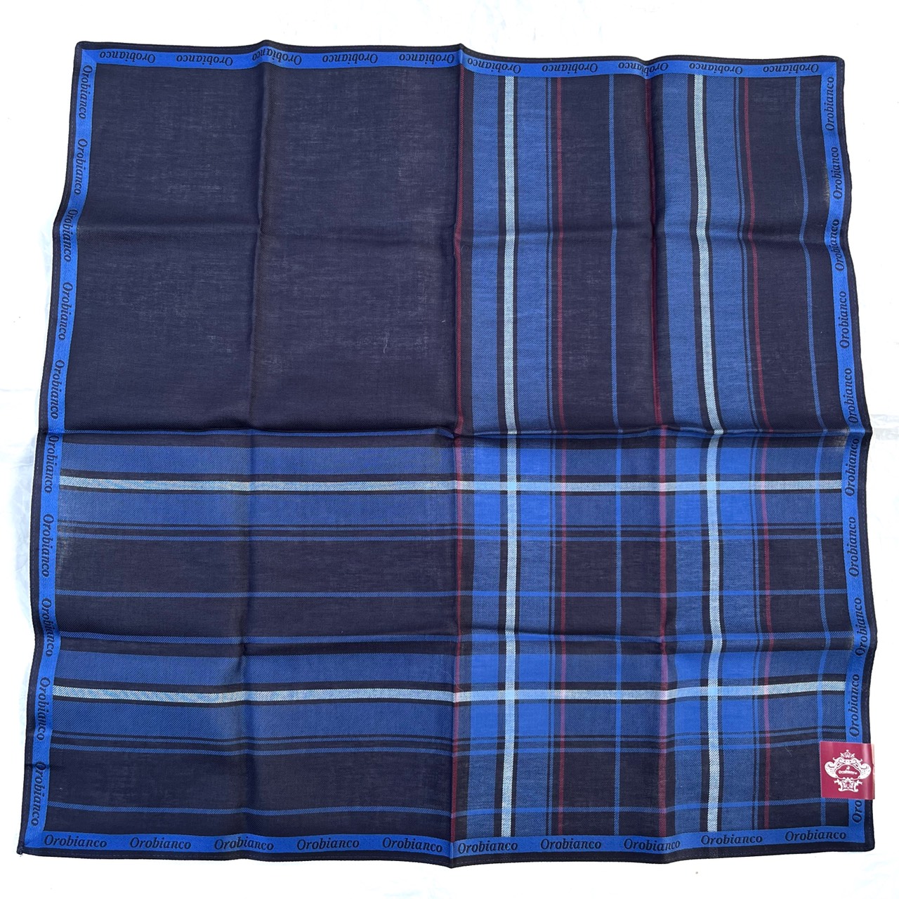 Khăn mùi xoa Orobianco-Italy Made in Japan 48x48 cm - Ảnh 5