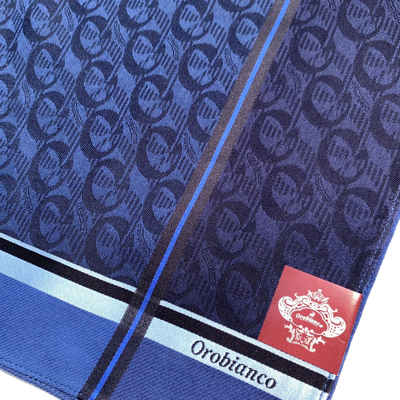 Khăn mùi xoa Orobianco-Italy - Ảnh 2