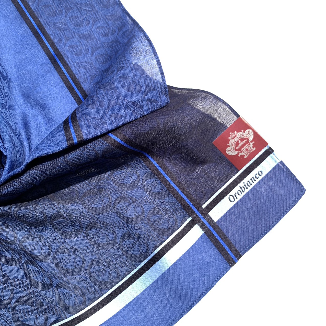 Khăn mùi xoa Orobianco-Italy - Ảnh 5