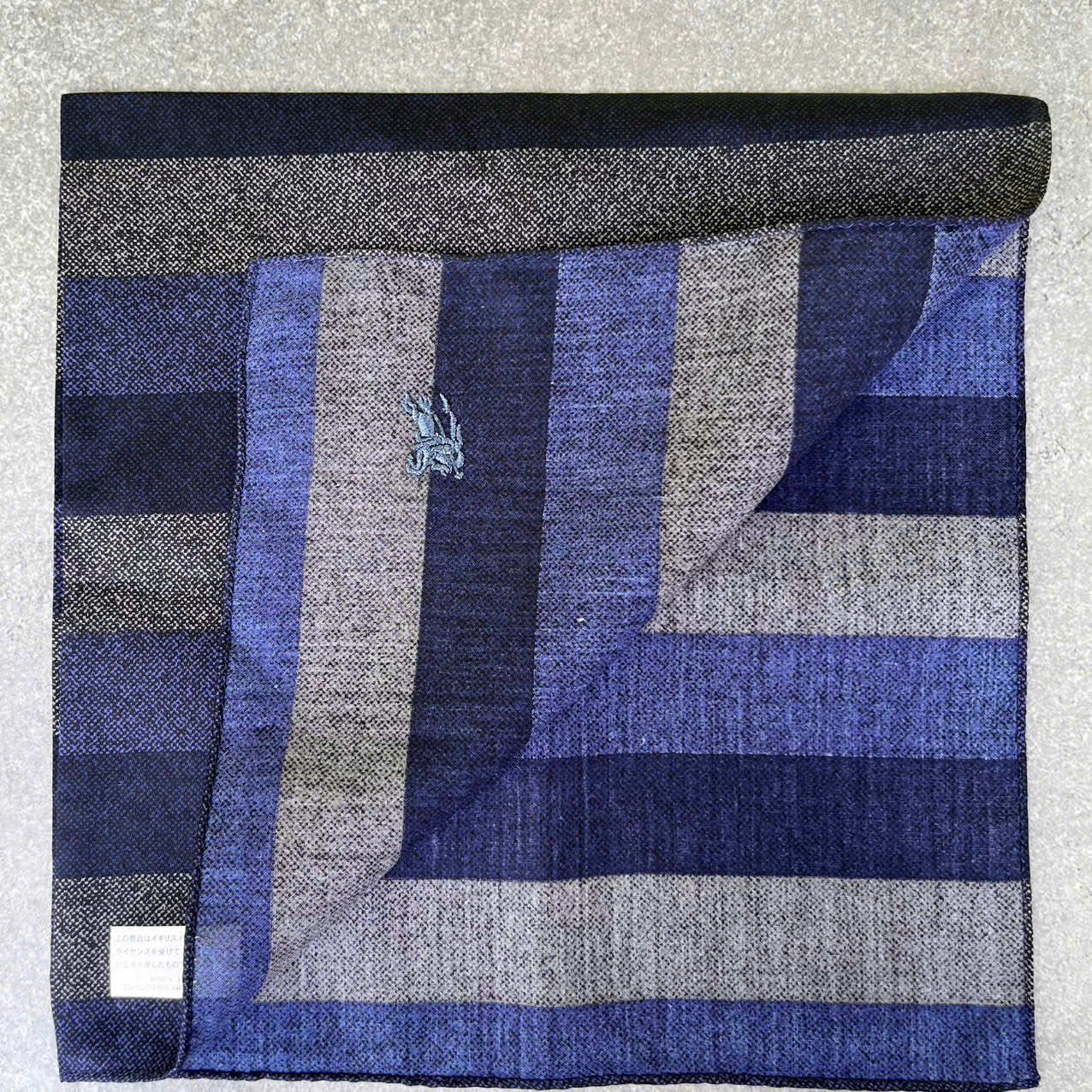 Khăn mùi xoa Nhật BURBERRY auth 48x48 cm - 100% cotton - Ảnh 6