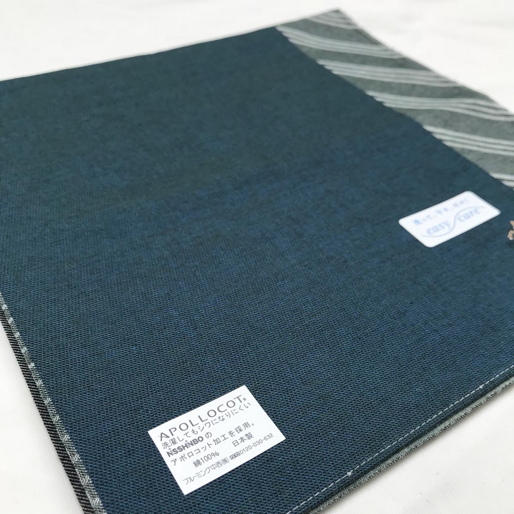 Khăn mùi xoa Brooks Brothers 50x50 cm.100% cotton. made in japan - Ảnh 6