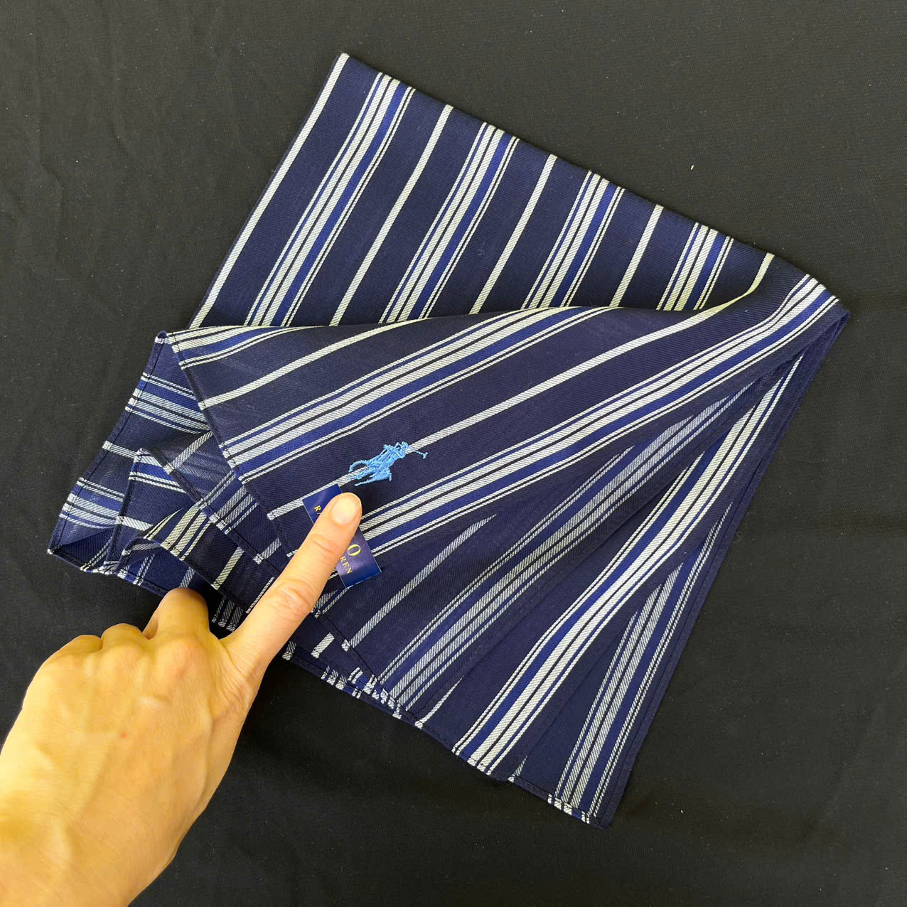 Khăn Nhật Polo Ralph Lauren 48x48cm - 100% cotton - Ảnh 4