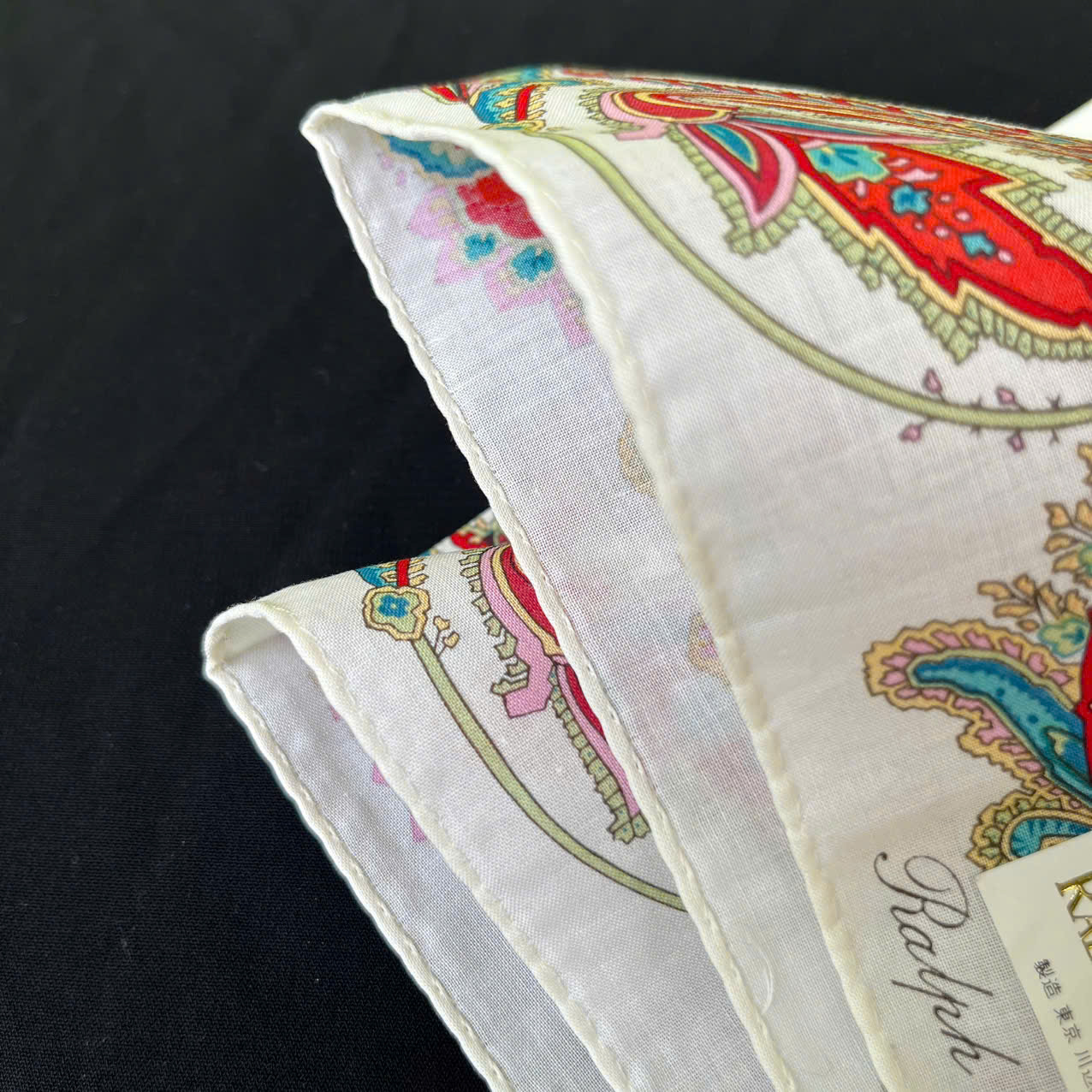 Khăn Nhật Polo Ralph Lauren 48x48cm - 100% cotton - Ảnh 6