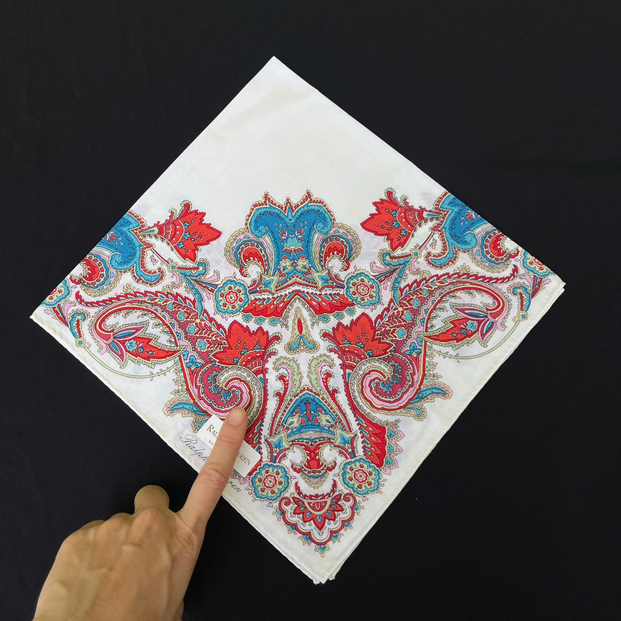 Khăn Nhật Polo Ralph Lauren 48x48cm - 100% cotton - Ảnh 5