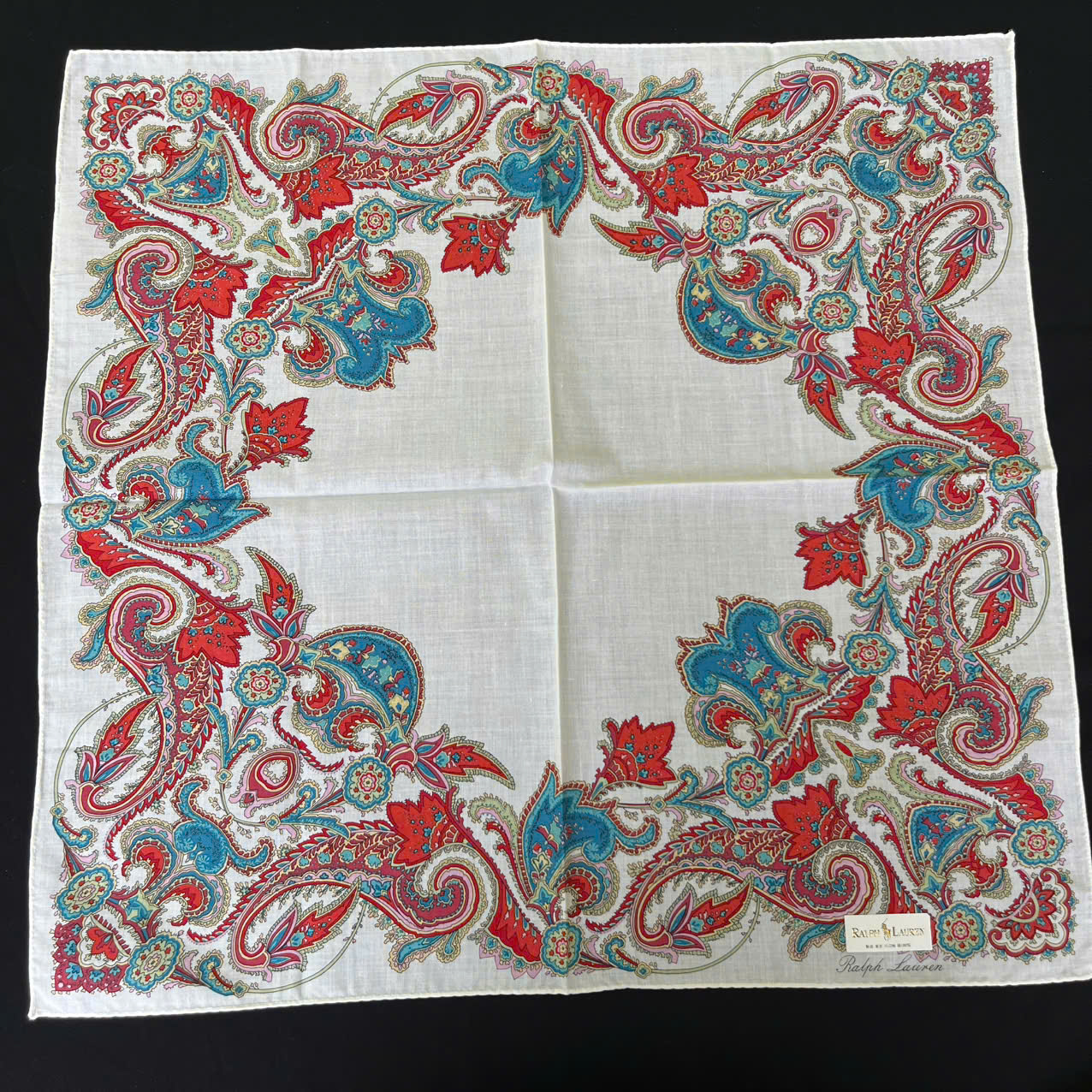 Khăn Nhật Polo Ralph Lauren 48x48cm - 100% cotton - Ảnh 3