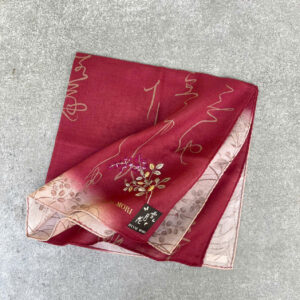 Khăn tay nữ cổ trang thêu chỉ tơ 100% cotton