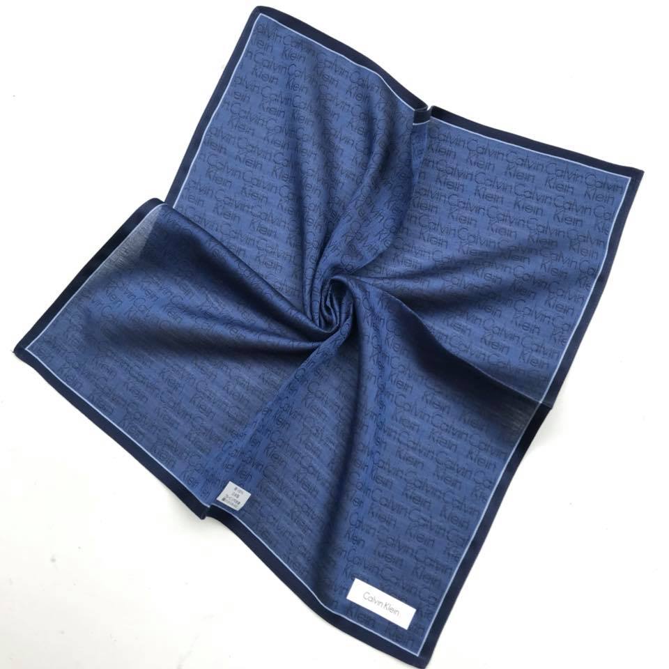 Khăn mùi xoa CALVIN KLEIN - 48x48cm made in Korean - Ảnh 4