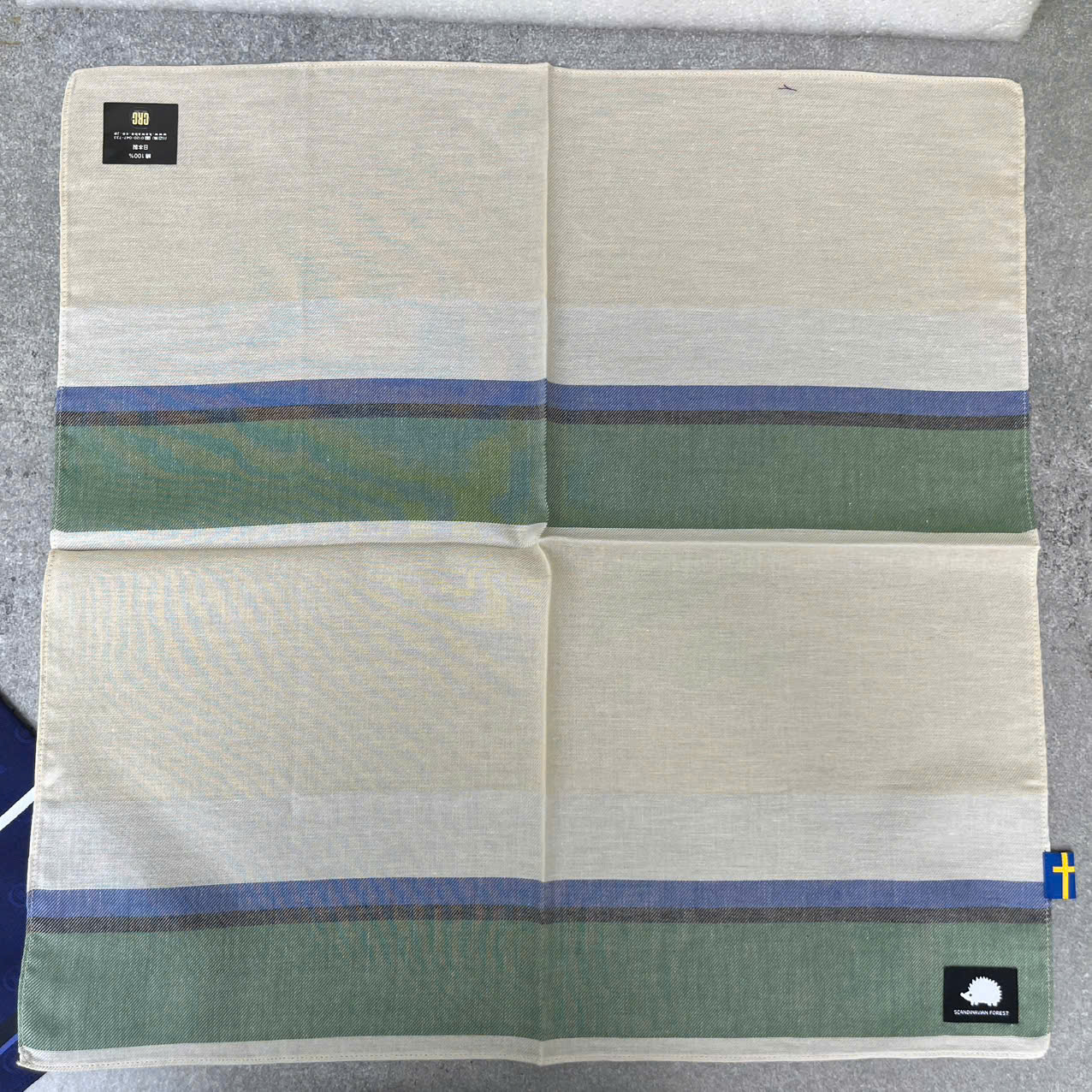 KHĂN MÙI SOA nhật bản. 48x48cm. 100% cotton. Mềm - Ảnh 2