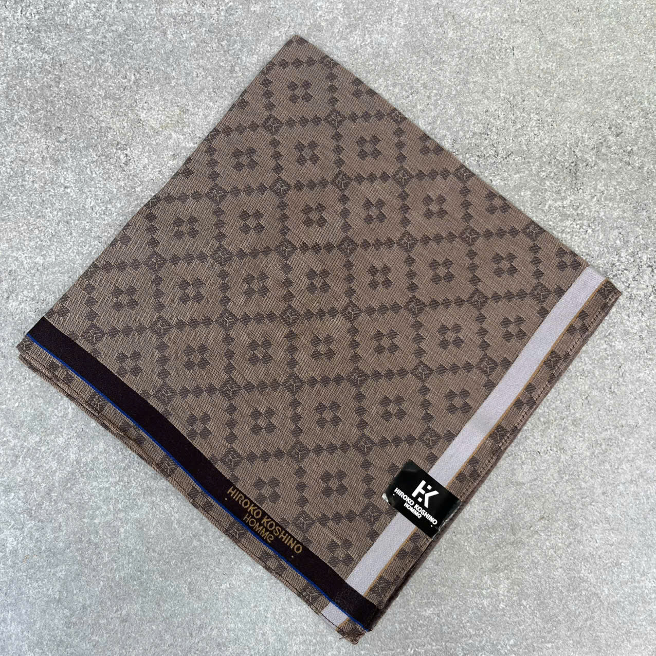 KHĂN MÙI SOA HIROKO KOSHINO nhật bản. 48x48cm. 100% cotton. Mềm
