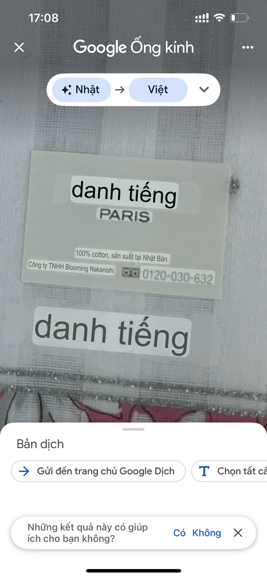 Khăn mùi soa nữ Nhật Bản. 100% cotton. 48x48 cm - Ảnh 4