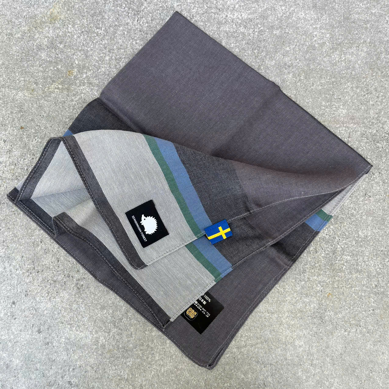 KHĂN MÙI SOA nhật bản. 48x48cm. 100% cotton. Mềm - Ảnh 3